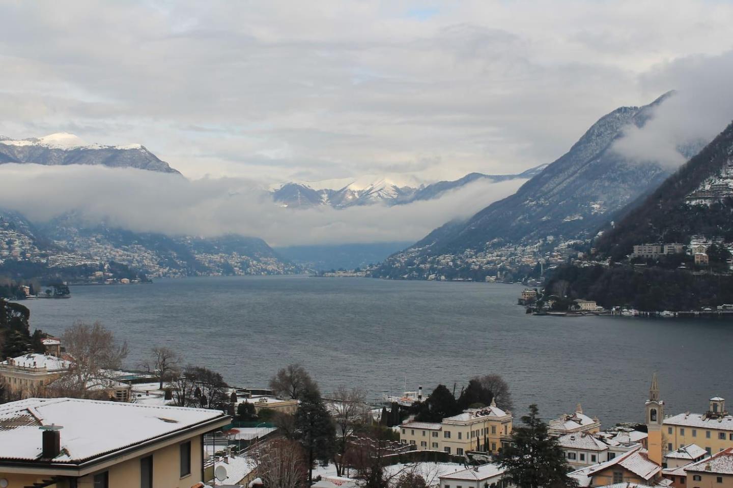 Appartamento Tra Lago E Cielo Como Bagian luar foto
